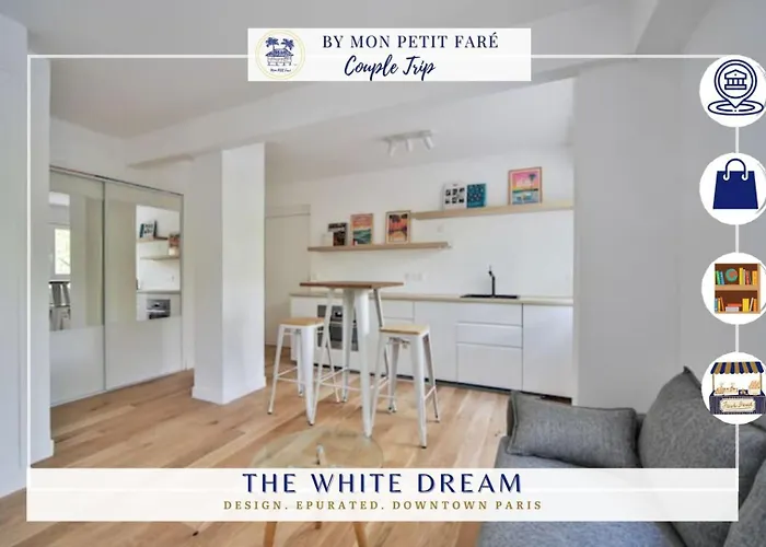 Le Reve Blanc -Lumineux & Cosy- Studio Independant
